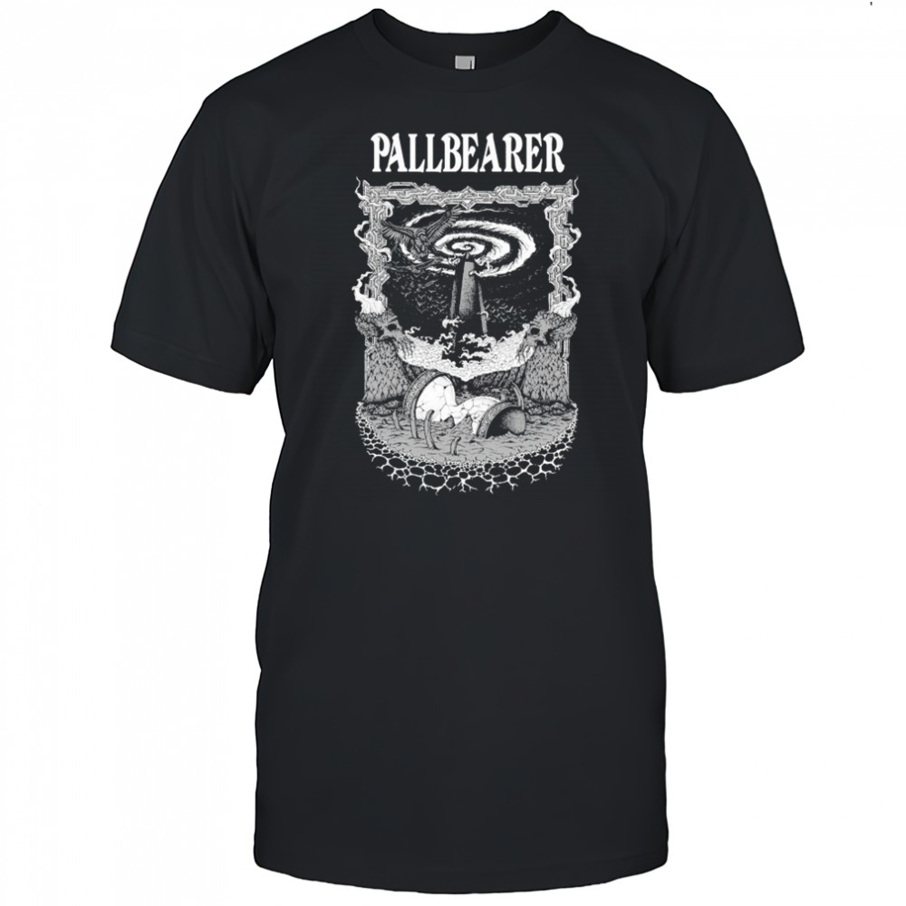Pallbearer Silver Wings Hourglass T-shirt