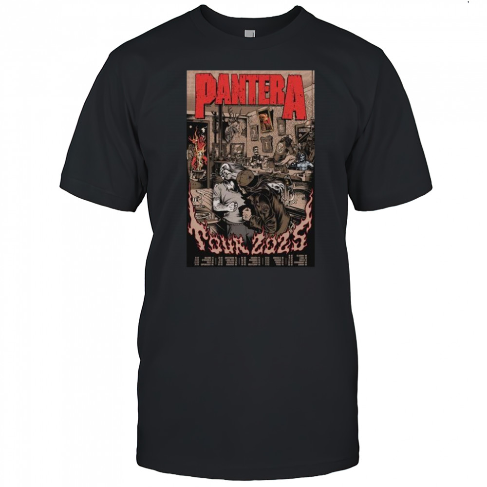 Pantera Tour 2025 T-shirt