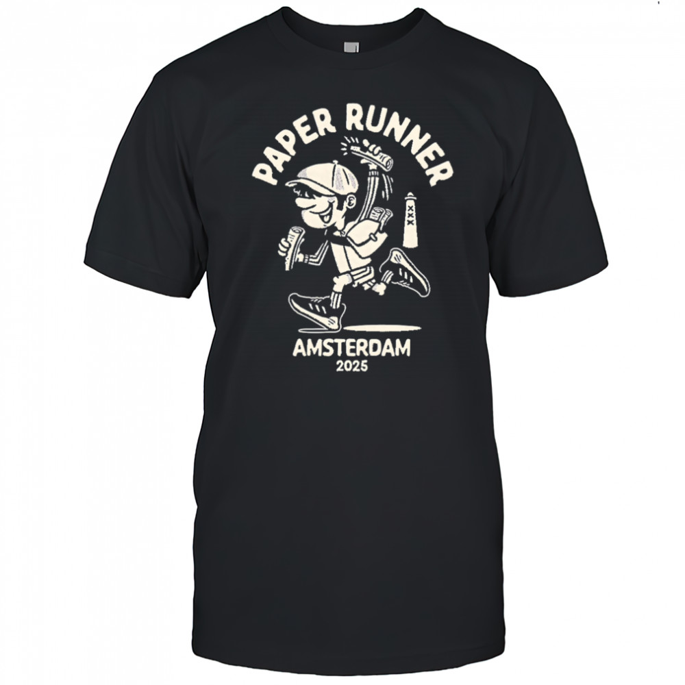 Paper Runner Amsterdam 2025 shirt