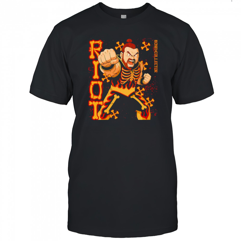 Paul Riot BoneXCollector cartoon shirt
