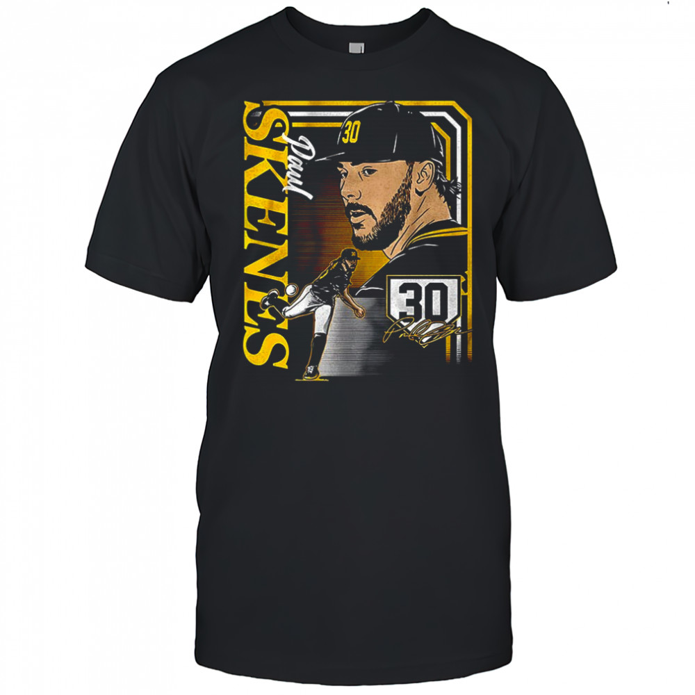 Paul Skenes Pittsburgh Pirates MLB collage frame graphic shirt