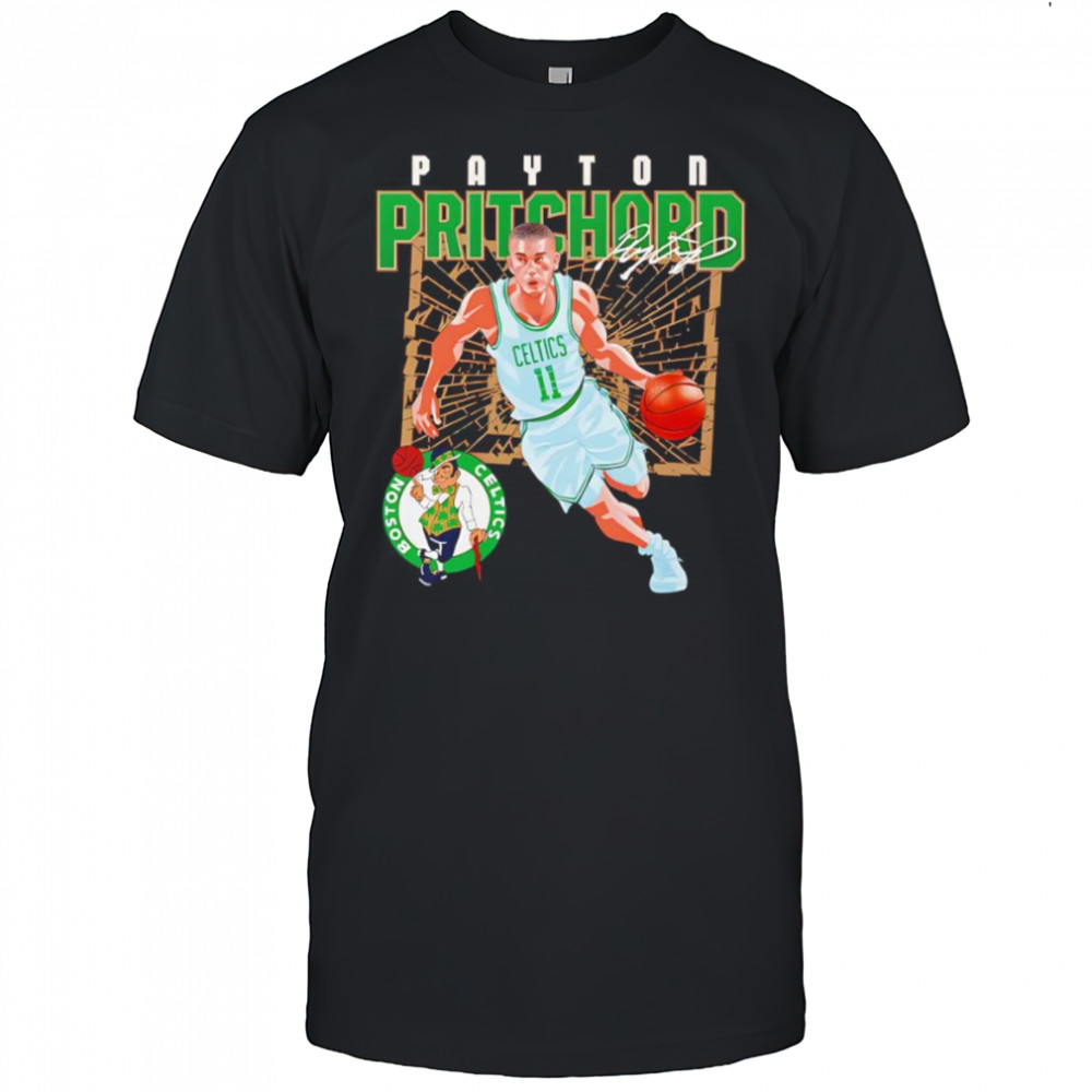 Payton Pritchard Boston Celtics Shattered shirt