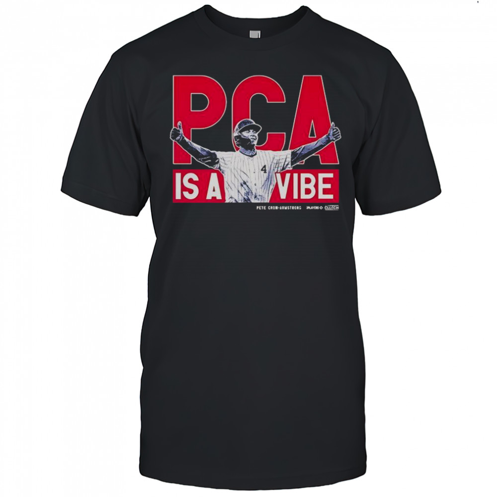 PCA Is A Vibe! Pete Crow-Armstrong MLBPA T-Shirt