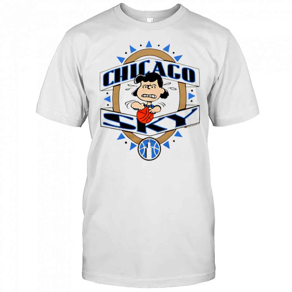 Peanuts Lucy x Chicago Sky shirt
