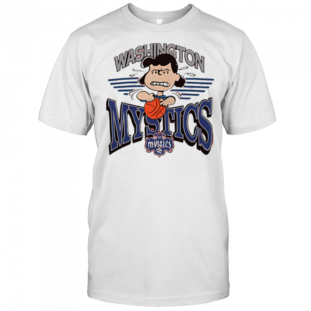 Peanuts Lucy x Washington Mystics shirt