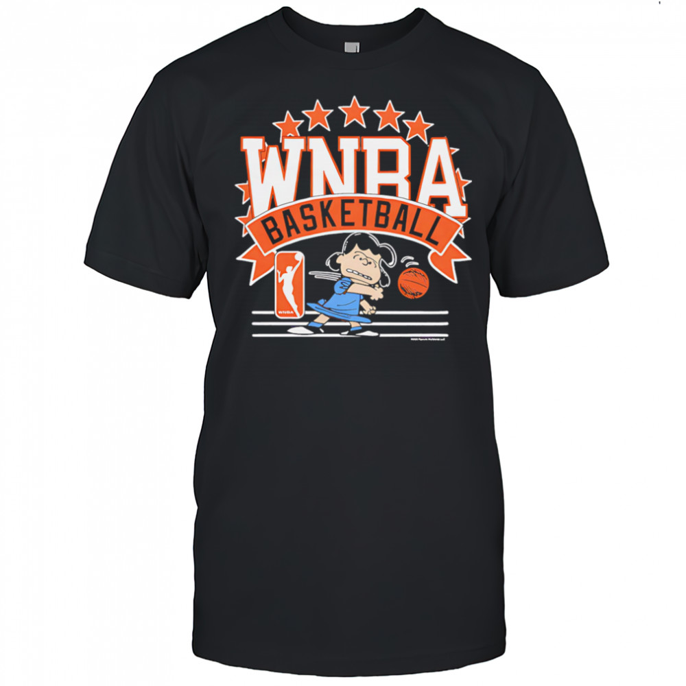 Peanuts Lucy x WNBA shirt