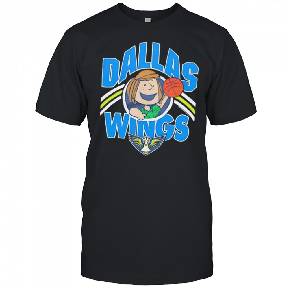 Peanuts Peppermint Patty x Dallas Wings shirt