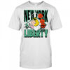 Peanuts Sally x New York Liberty shirt
