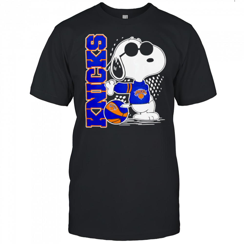 Peanuts Snoopy New York Knicks Basketball 2025 shirt