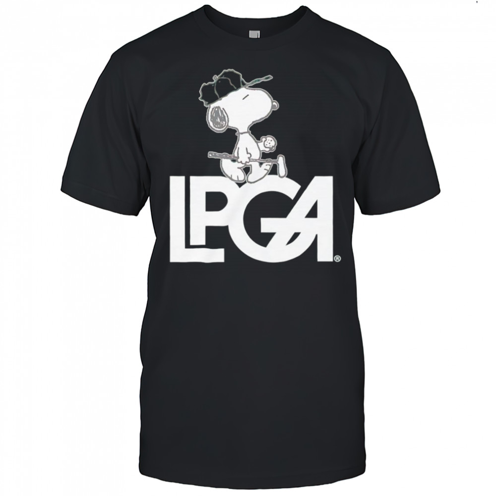 Peanuts x LPGA Snoopy shirt