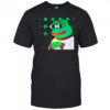 Pepe wearing a traditional Ukrainian shirt