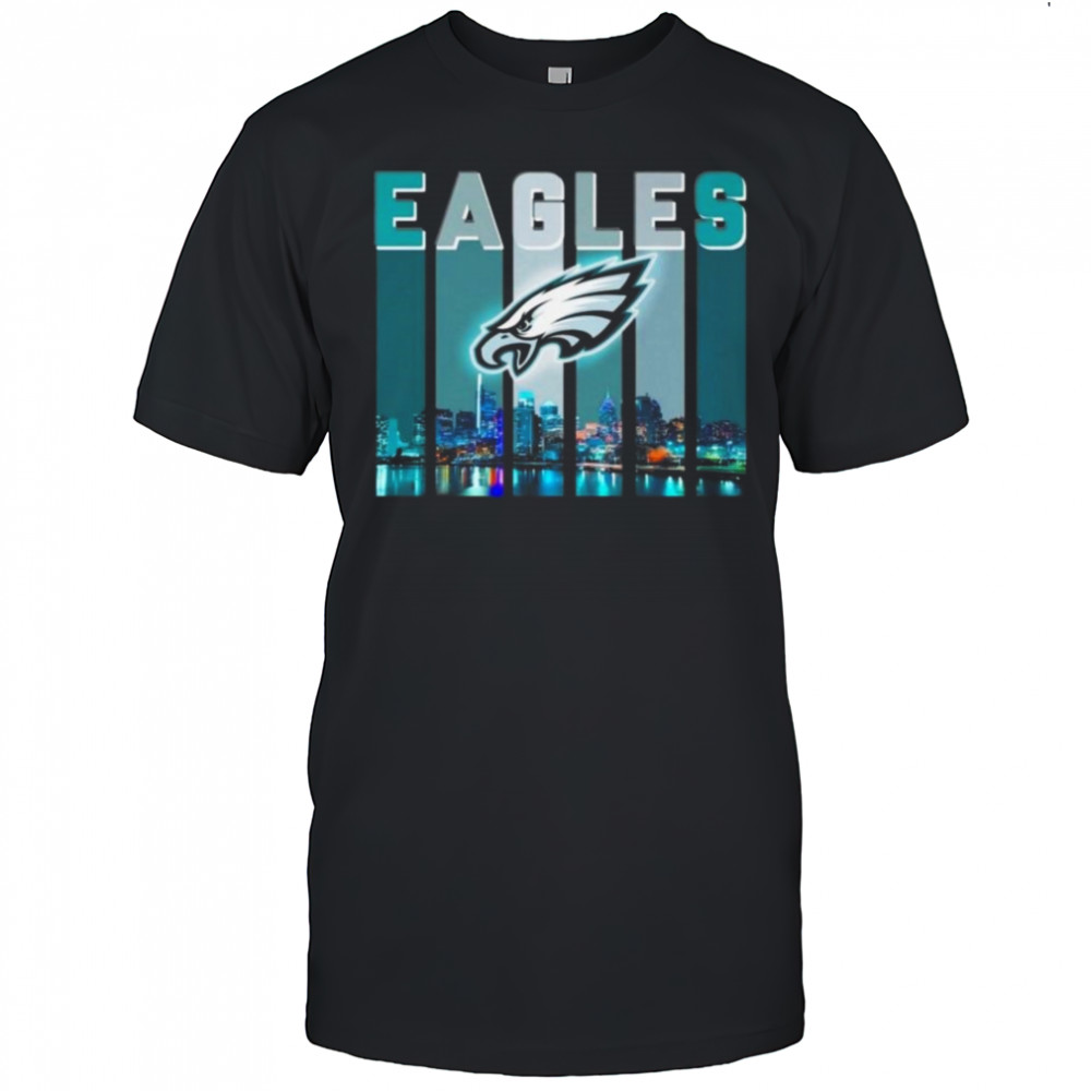 Philadelphia Eagles 2025 Skyline City Shirt
