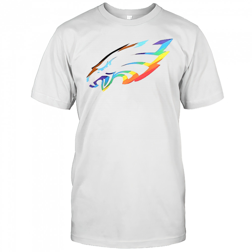 Philadelphia Eagles Logo Pride T-Shirt