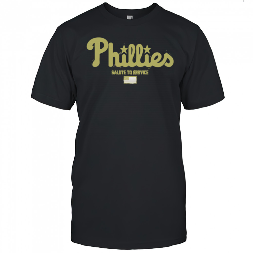 Philadelphia Phillies Salute to service flag Army Camo shirt