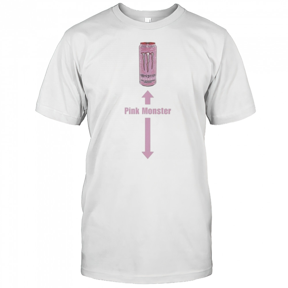 Pink Monster Energy T-shirt