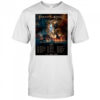 Pirates & Kings Over Europe Visions of Atlantis Warkings 05.02 Pratteln 06.02 Saarbrücken 07.02 Oberhausen t-shirt