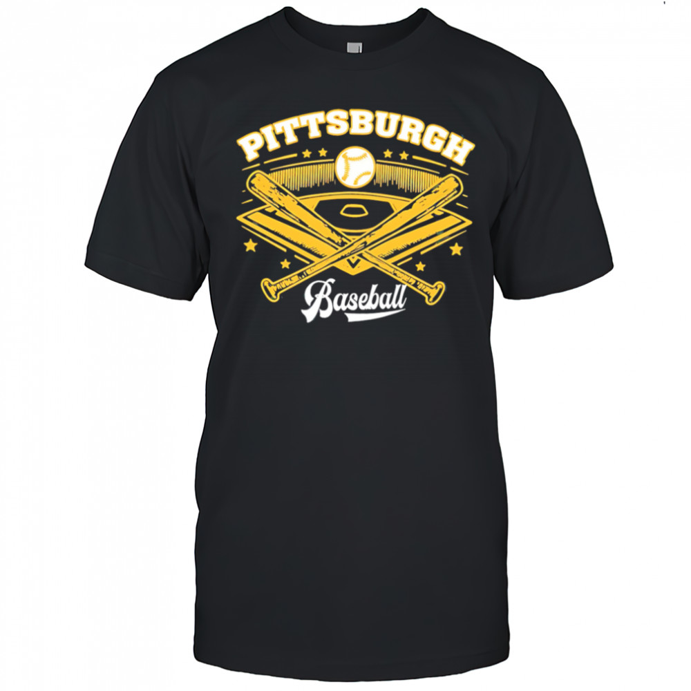 Pittsburgh Baseball vintage style 90s shirt