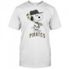Pittsburgh Pirates Snoopy Baseball funny cartoon shirt