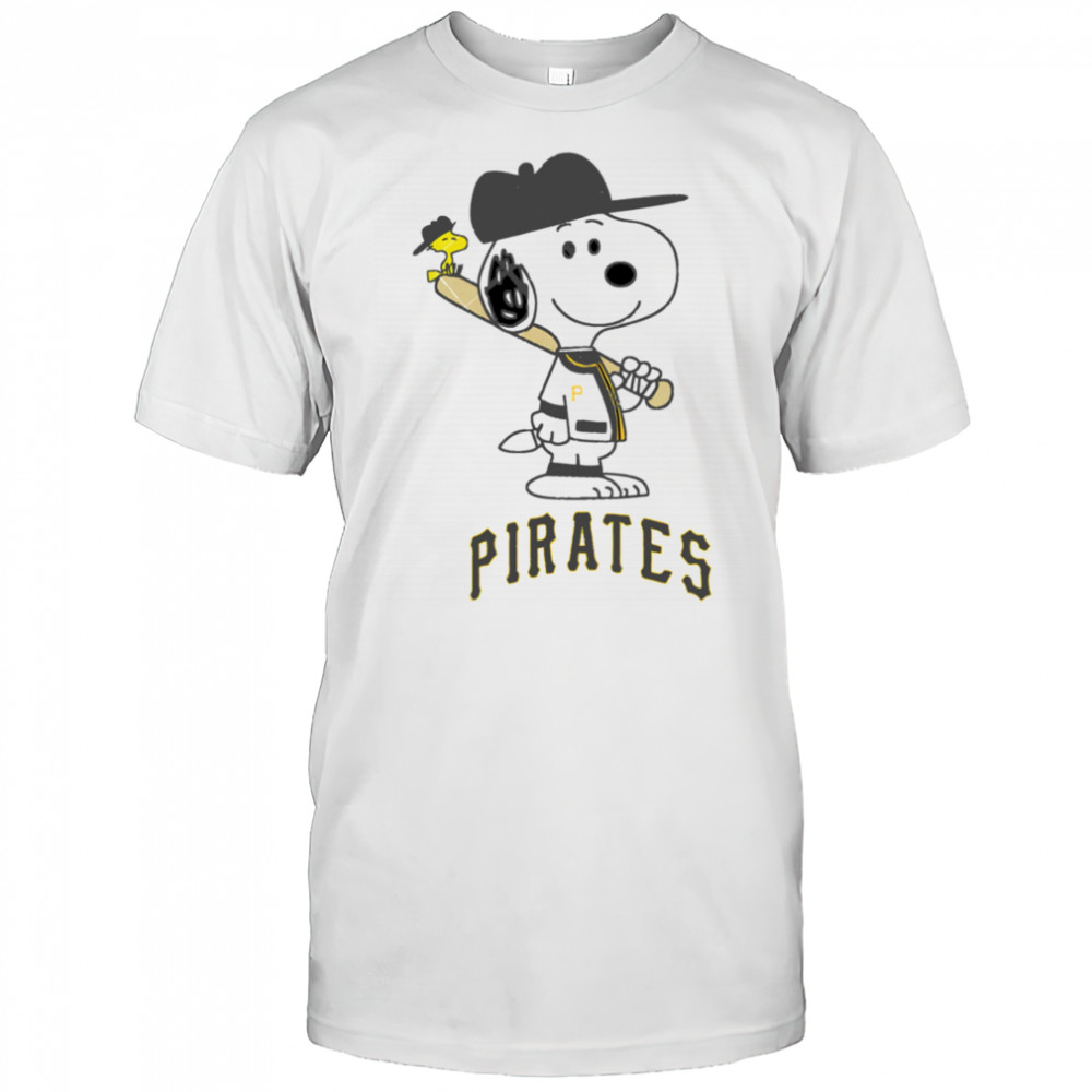 Pittsburgh Pirates Snoopy Baseball funny cartoon shirt