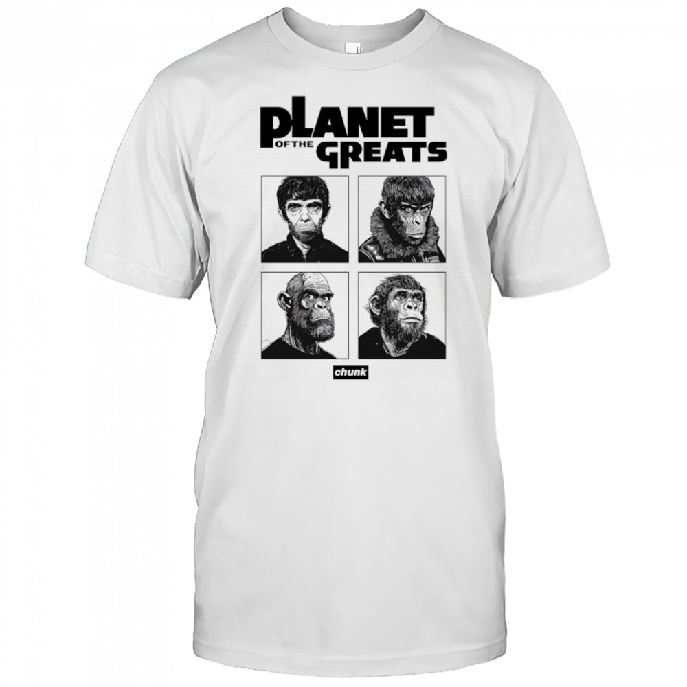 Planet Of The Greats Chunk shirt