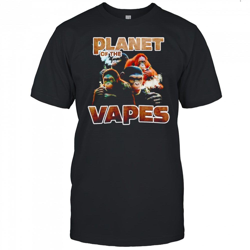 Planet of the Vapes smoking shirt