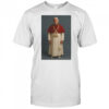 Pope Leo O Block portrait shirt
