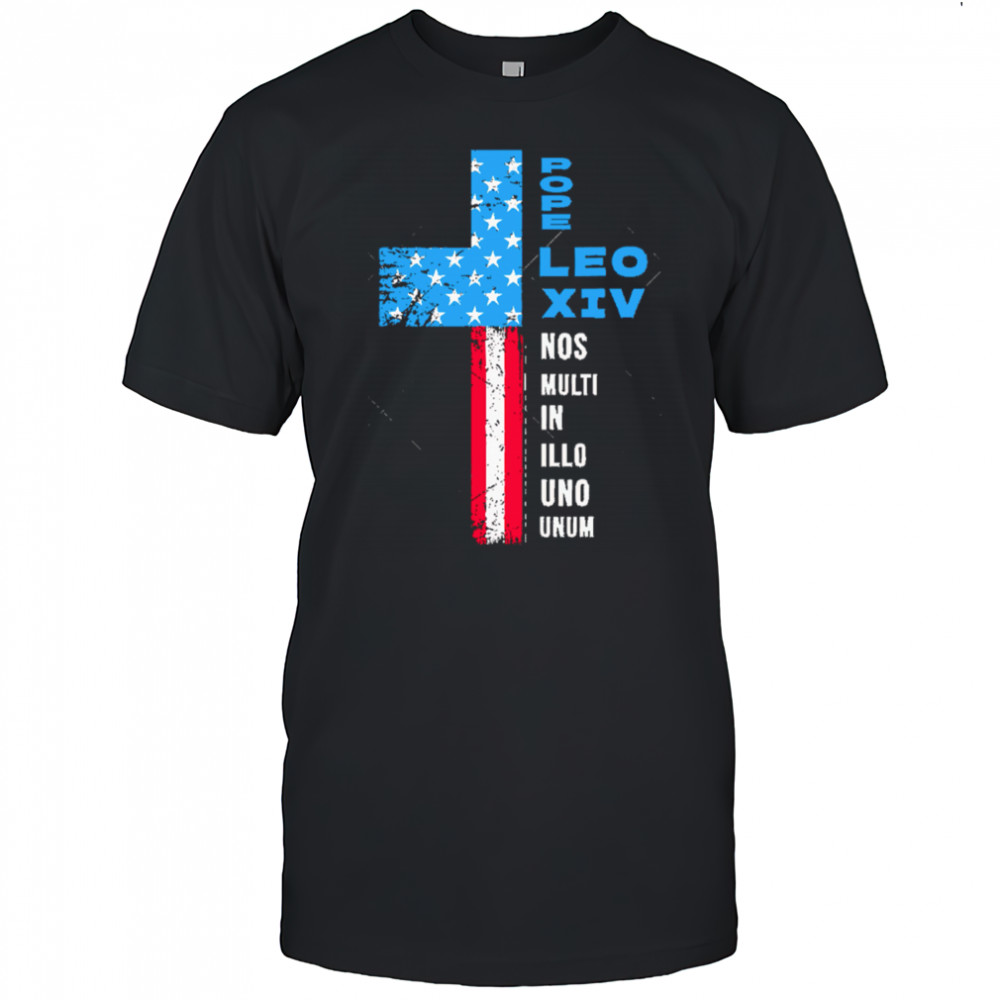Pope Leo XIV American Flag Election Pontifex Pope Leo XIV shirt