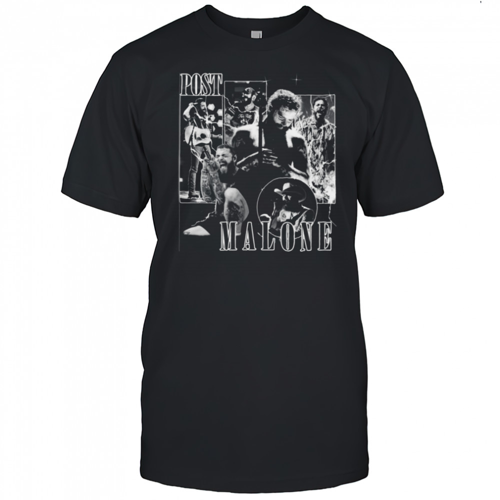 Post Malone Music Tour 2025 Album Artwork Shirt