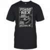 Poster Fonso Rex and Nascar Show Tomorrow Ruby Deluxe Raleigh NC t-shirt