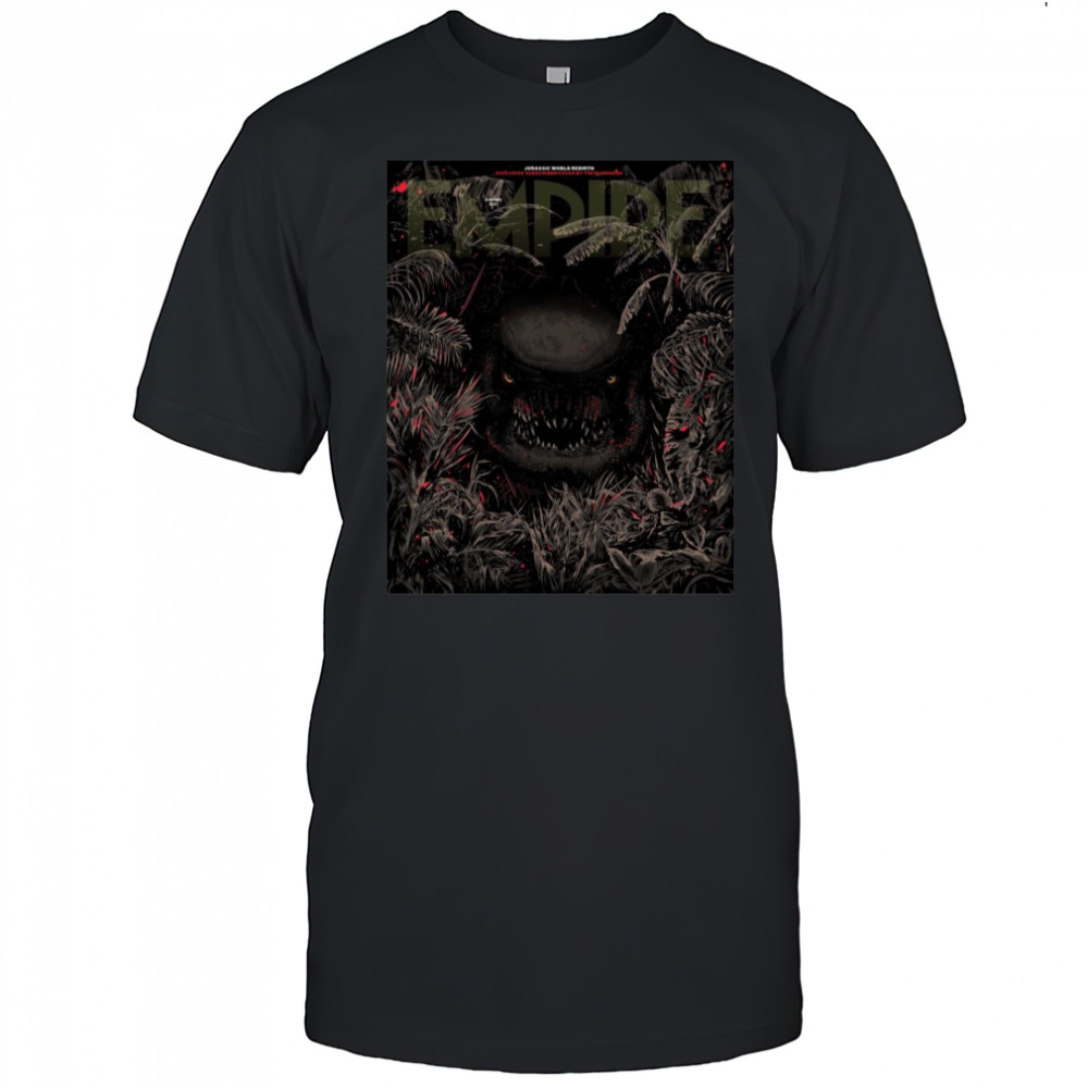 Poster Jurassic World Rebirth Exclusive Subscriber Cover By Tim Mcdonagh Summer 2025 t-shirt