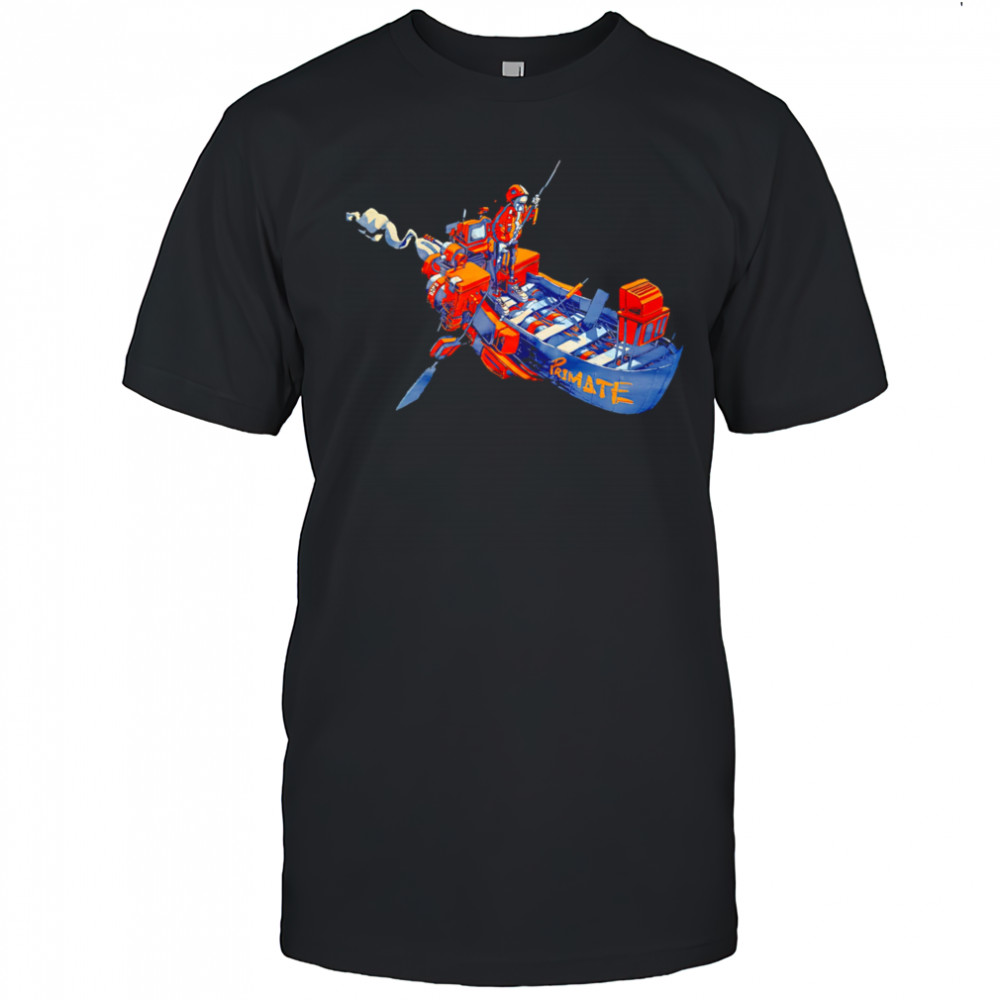 Primate Boat Robot classic shirt