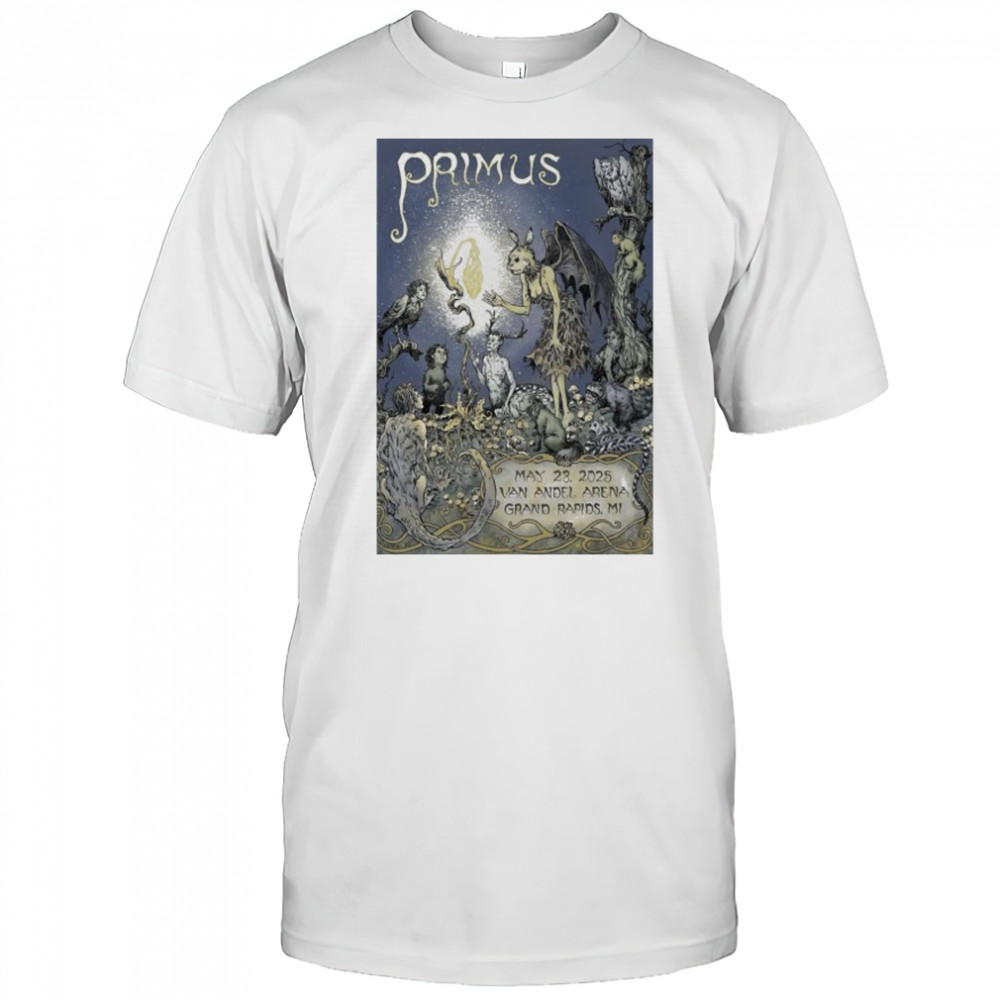 Primus In Grand Rapids MI On May 28 2025 Poster shirt