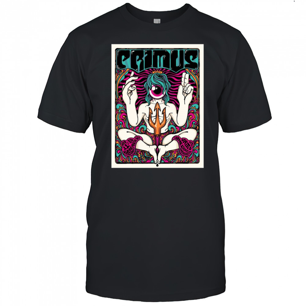 Primus May 11th 2025 2025 Veterans United Home Loans Amphitheater Virginia Beach t-shirt