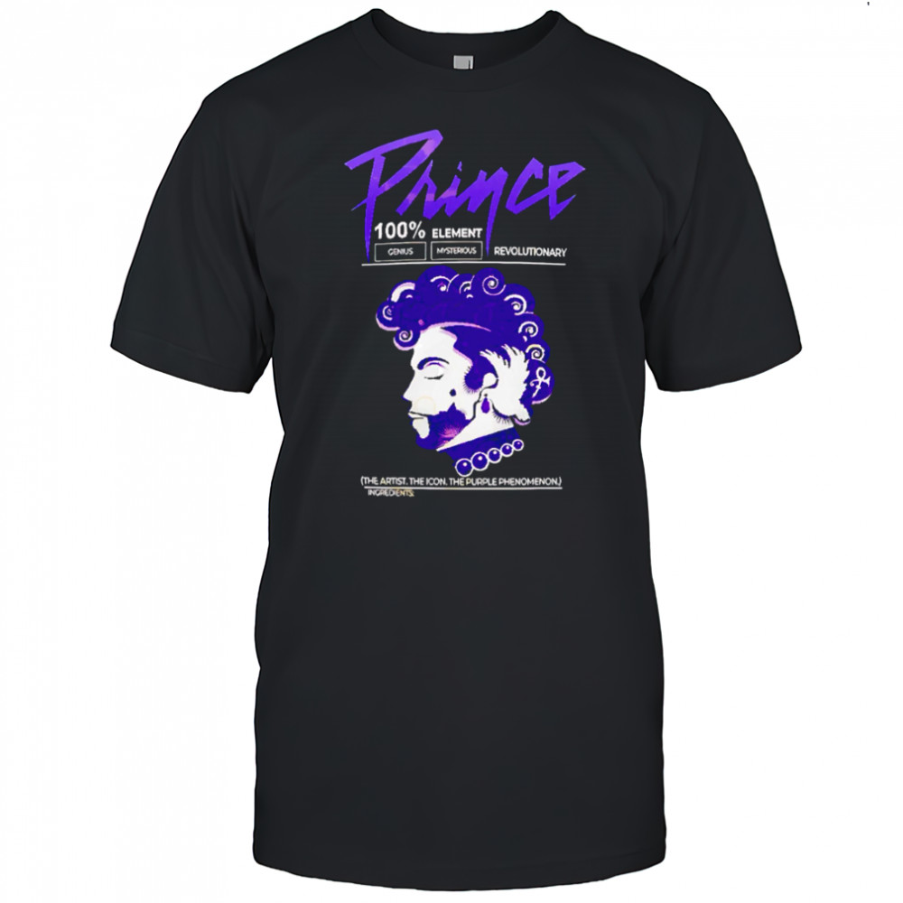 Prince Revolutionary The Artist The Icon The Purple Phenomenon shirt