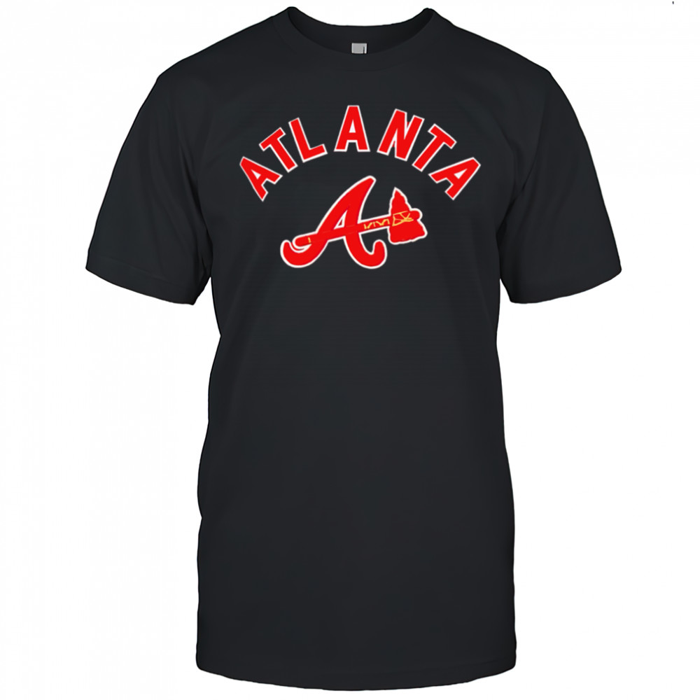Pro Standard Atlanta Braves Red Bristle shirt
