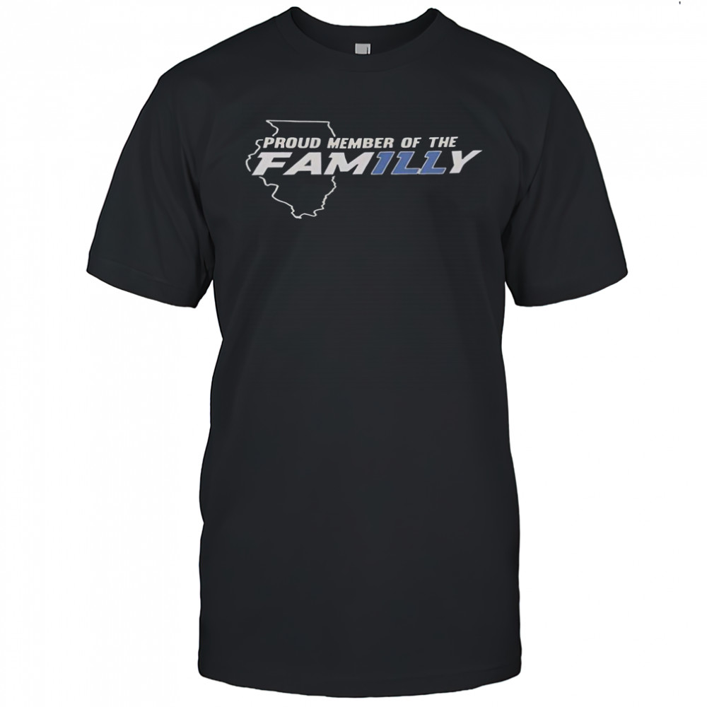 Proud Member Of The Familly Illinois Fighting Illini T-Shirt