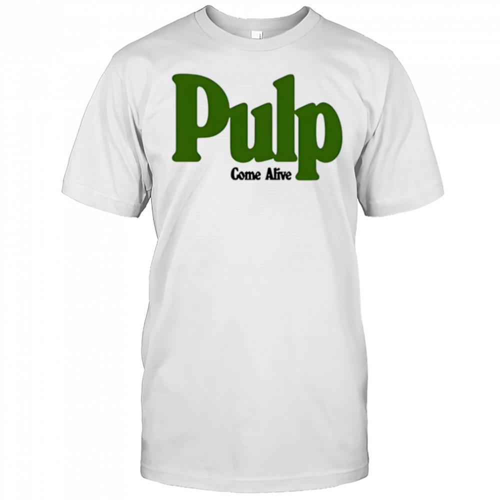 Pulp come alive ecru shirt