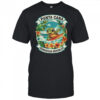 Punta Cana Dominican Republic Cute Sea Turtle Surfing Summer Vacation shirt