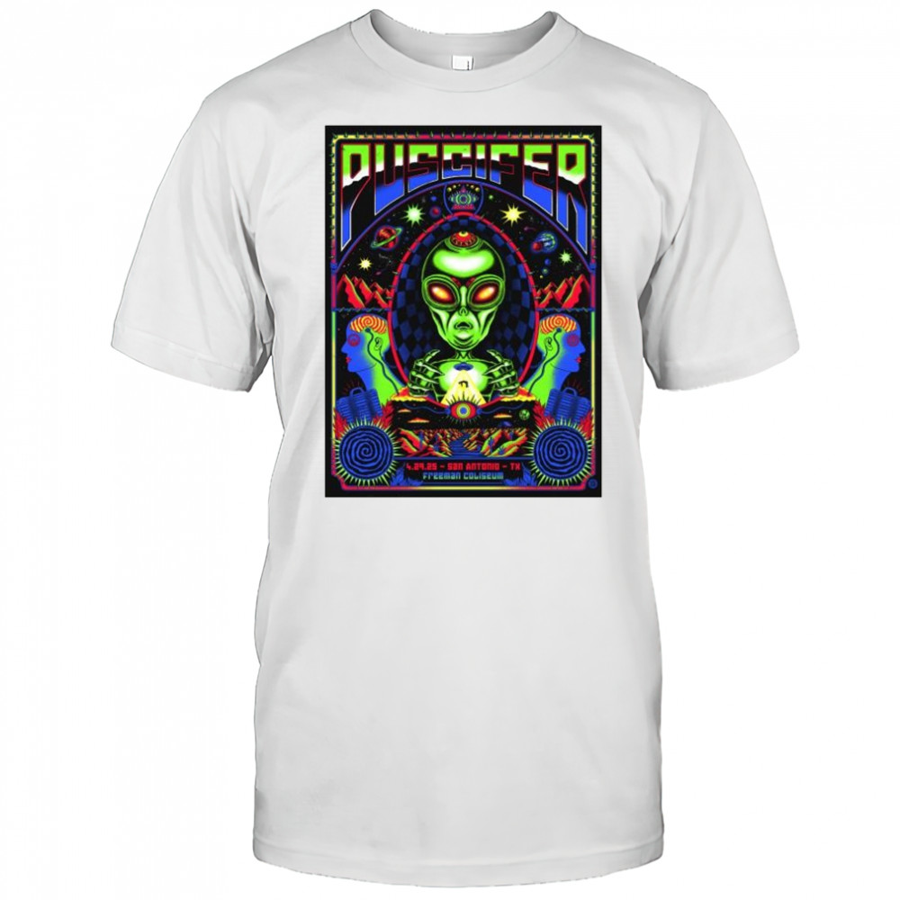 Puscifer Freeman Coliseum April 29 2025 San Antonio TX t-shirt