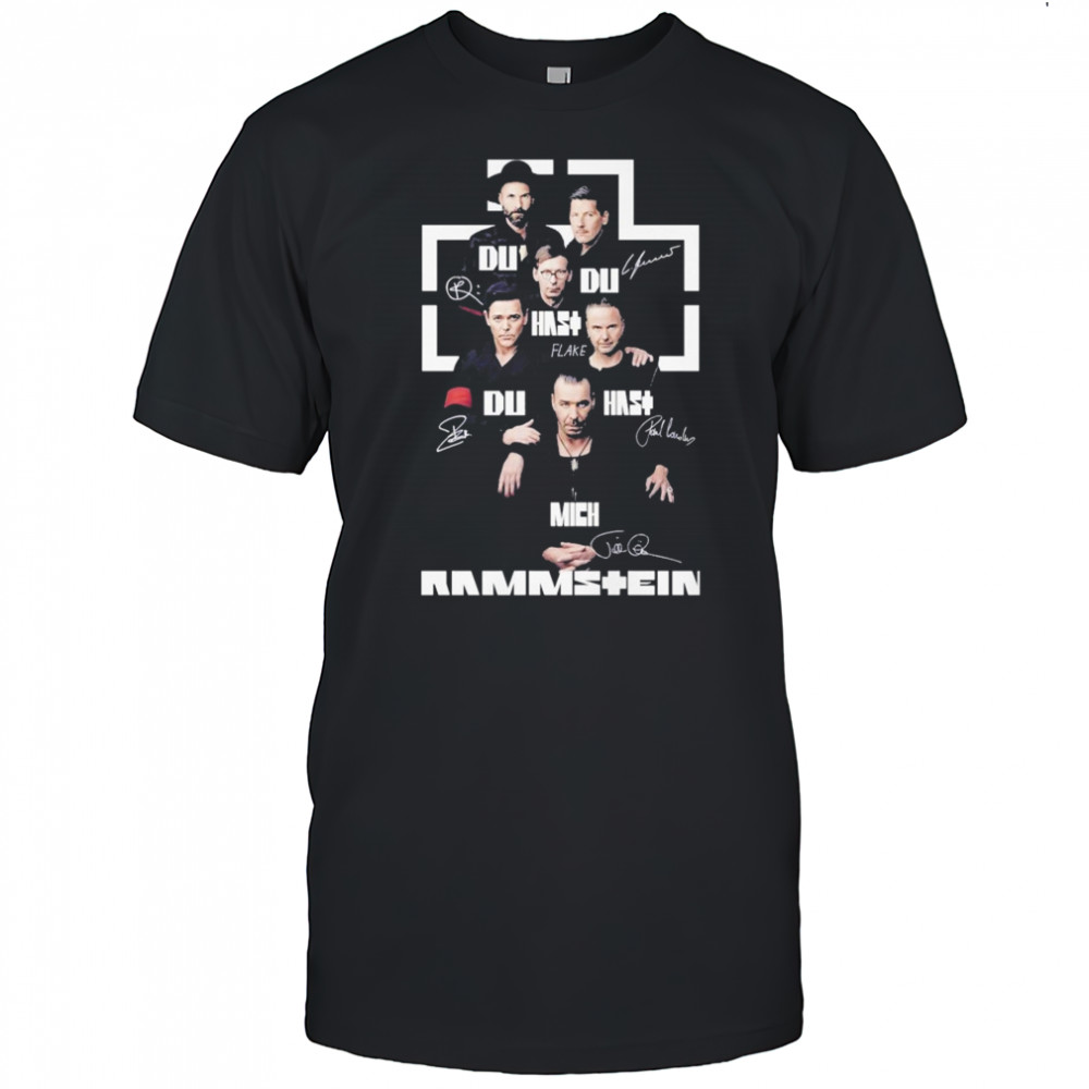 Rammstein Photo Signatures 2025 T-Shirt