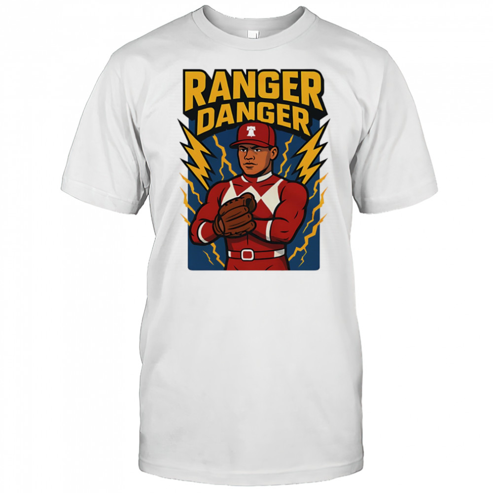 Ranger Danger Phillies baseball shirt