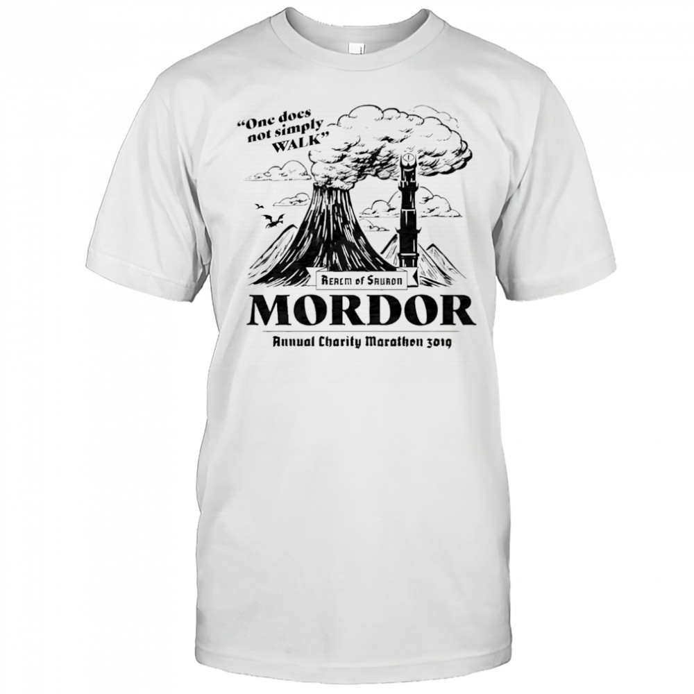 Rcm of Sauron Mordor One Does Not Simply Walk shirt