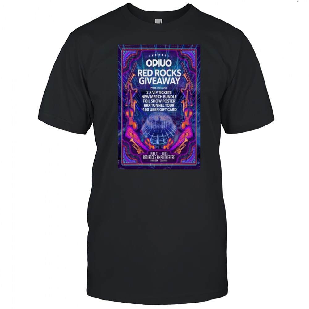 Red Rocks Amphitheatre At May 11 2025 Shirt