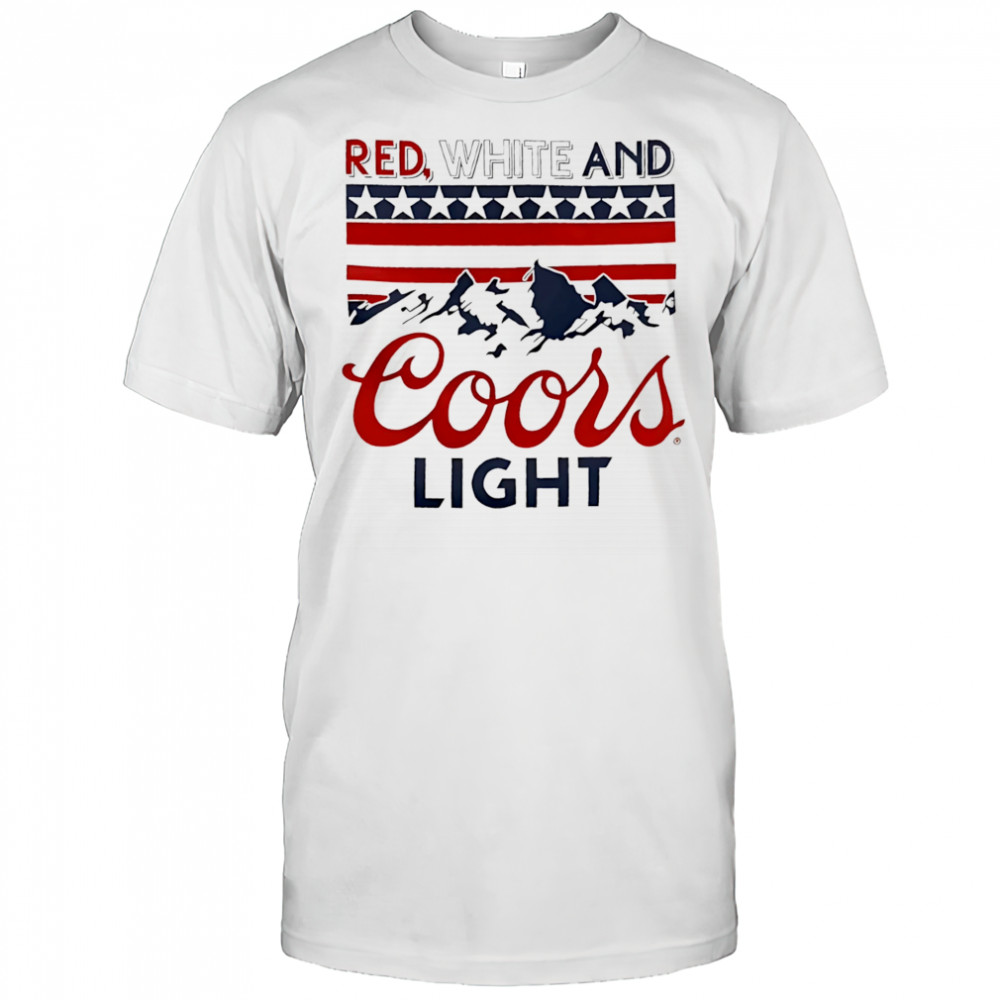 Red White And Coors Light shirt