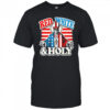 Red white and holly Pope Leo XIV first American Pope shirt