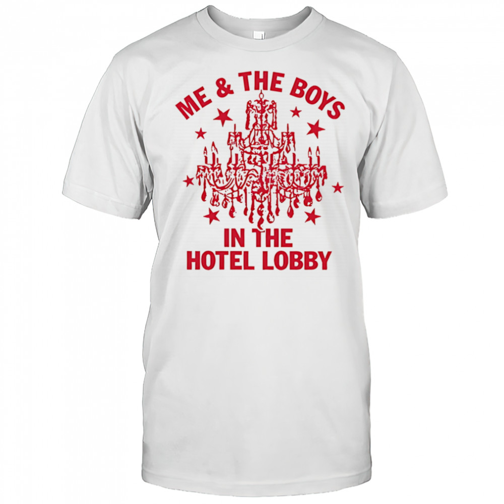 Remi wolf me and the boys in the hotel lobby shirt