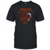 Retro Brand Black Virginia Tech Hokies Metallica Retro T Shirt