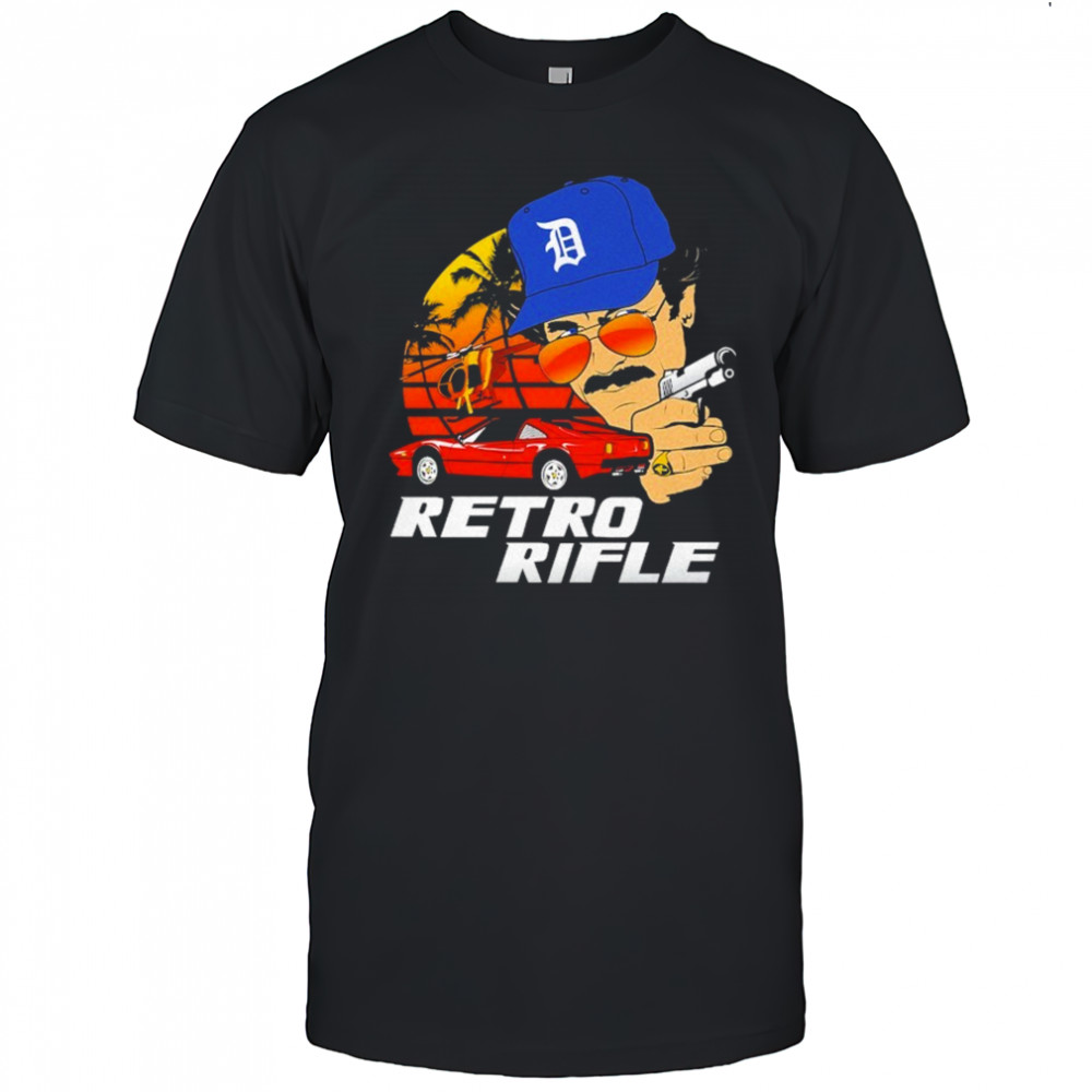 Retro Rifle Magnum PI T-shirt