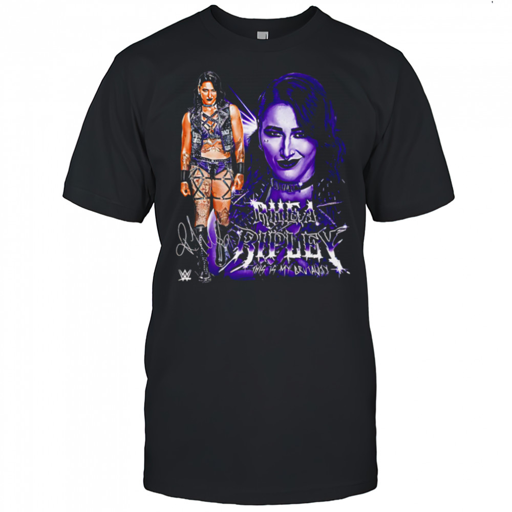 Rhea Ripley this is my brutality vintage shirt