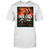 Riseoftheroach Celebrating 25 Years Of Infest Papa Roach And The Used 2025 Poster t-shirt